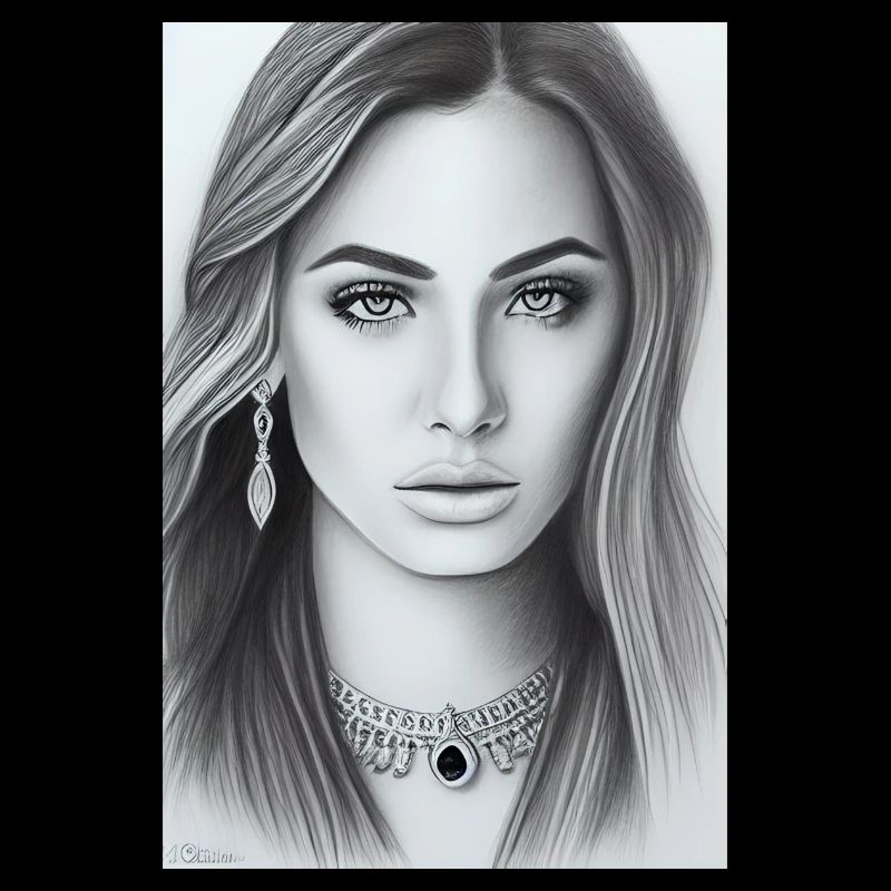 Femme avec des bijoux