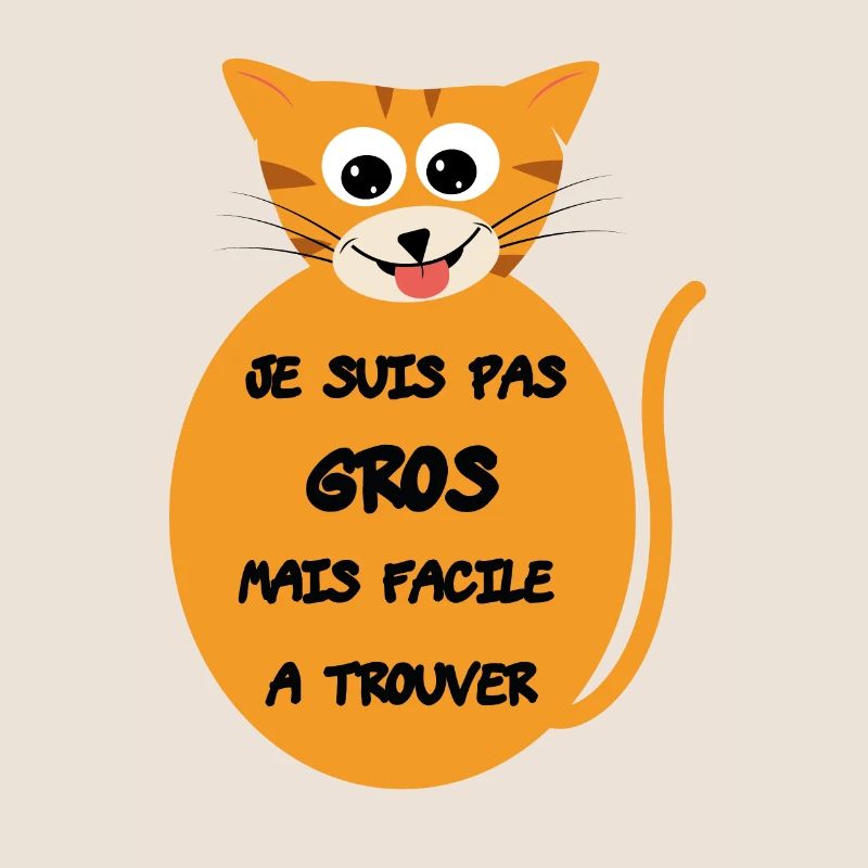 Chat enrobé mignon