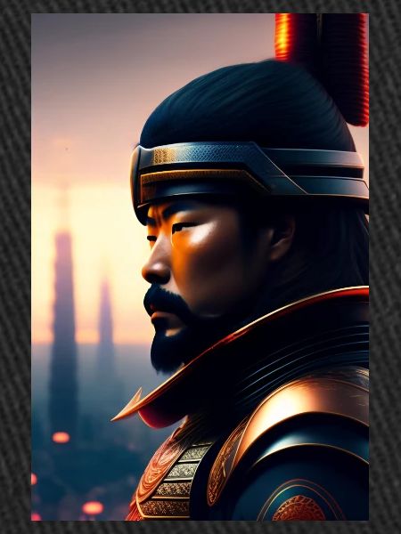 Samouraï futuriste