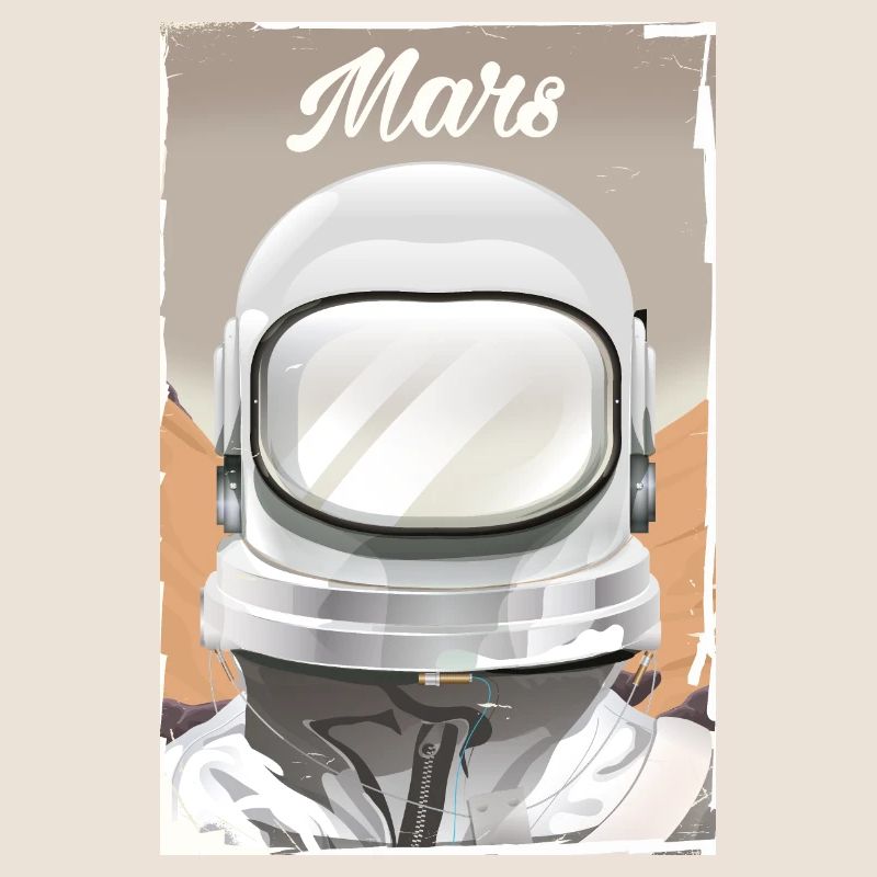 Mars Explorer Astronaut