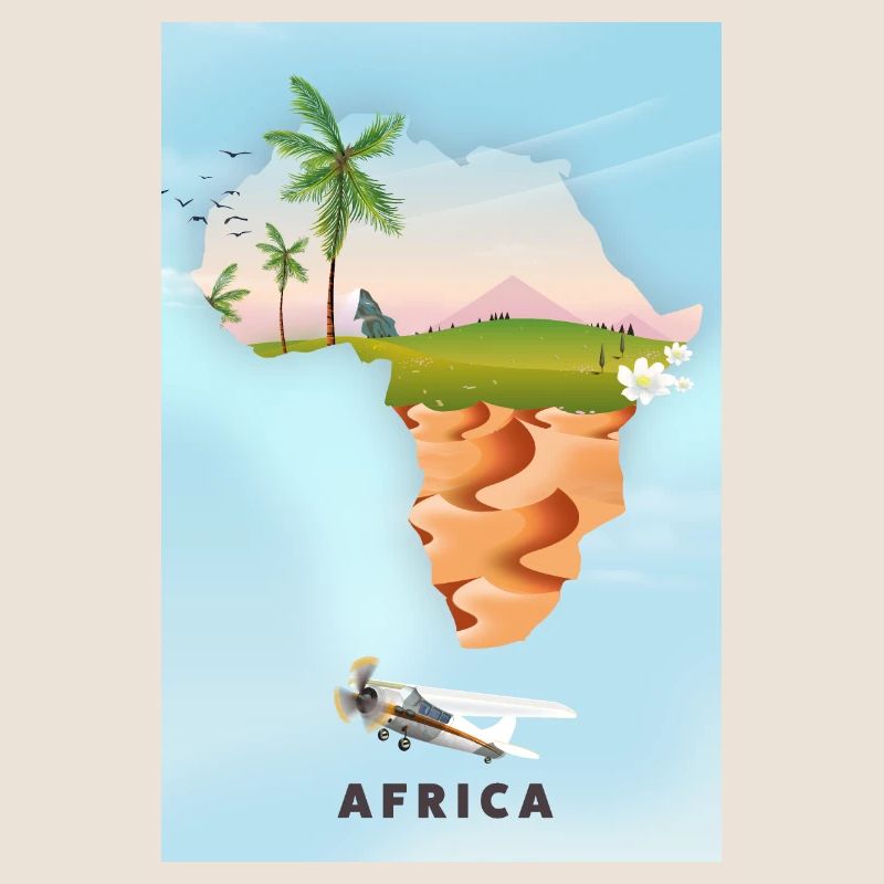 Carte De L’Afrique