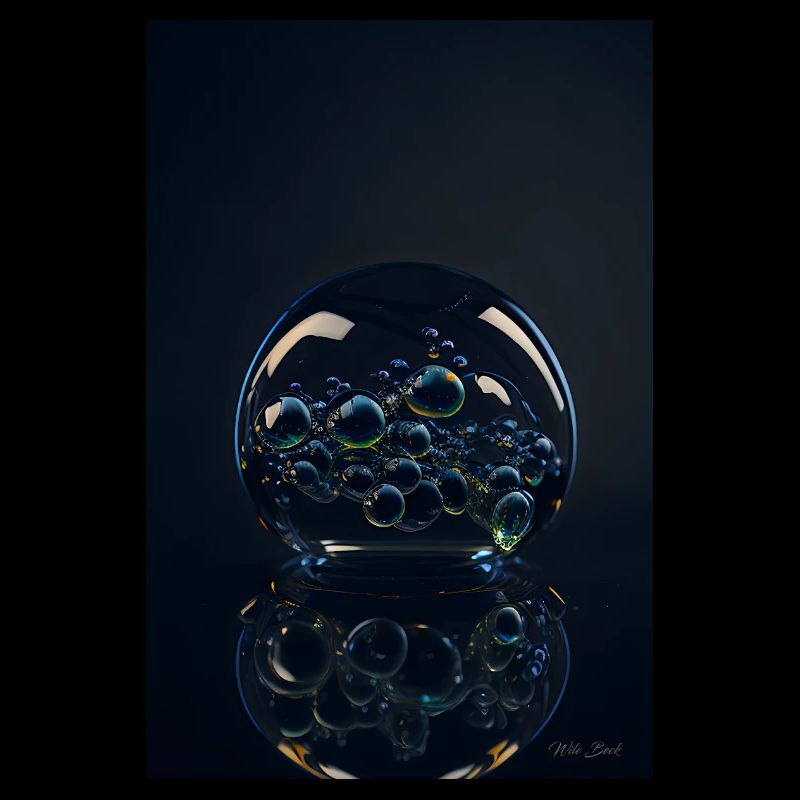 Bulles dans une bulle chrome 1