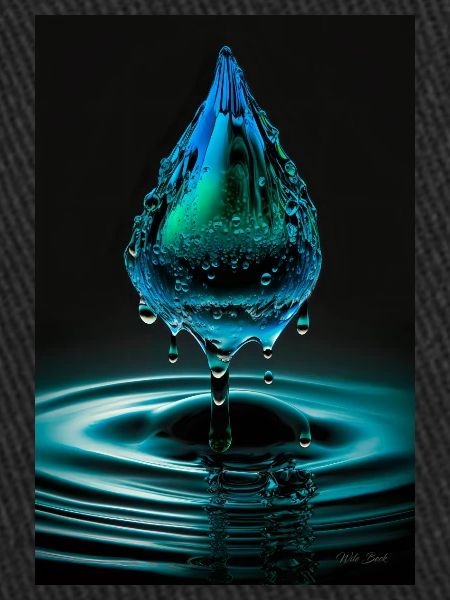 Drop cyan 3