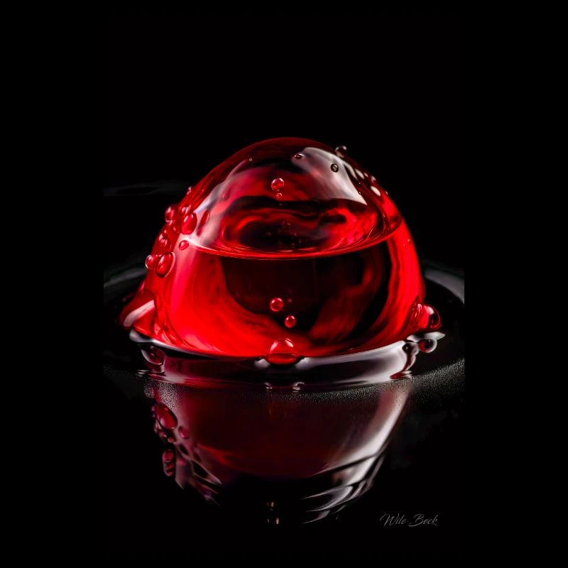 Gouttes rouges 7