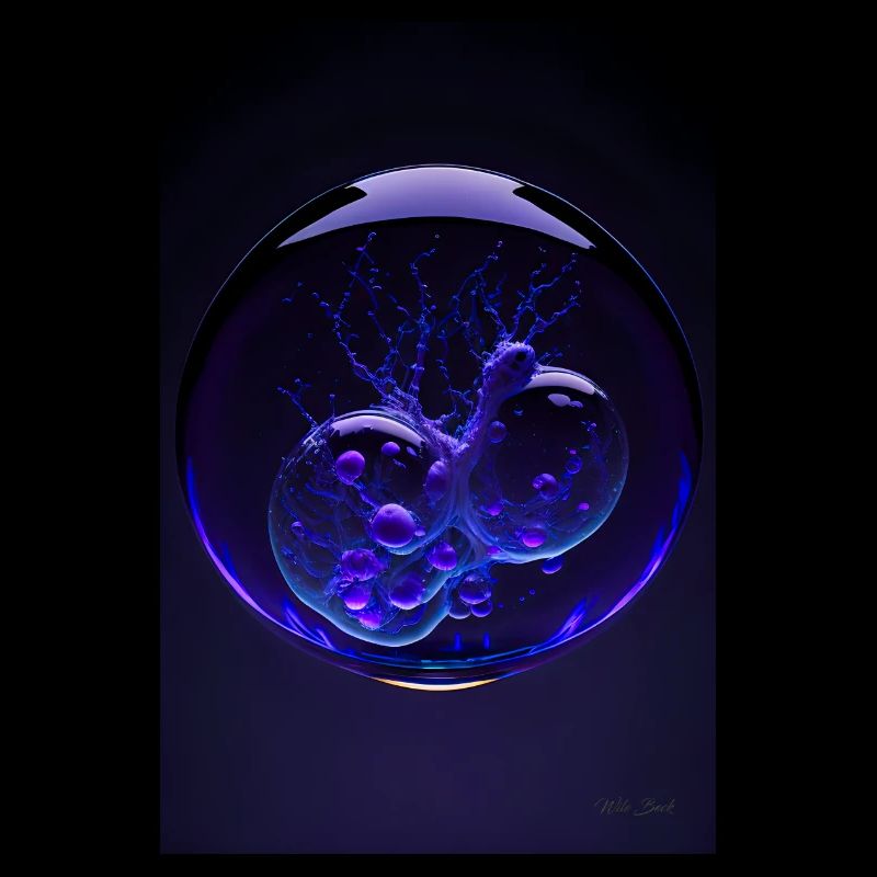 Kaos dans une bulle violette 4