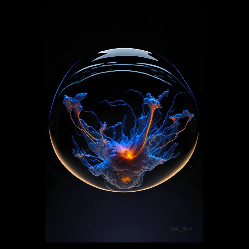 Kaos in einer Blase plasma 2
