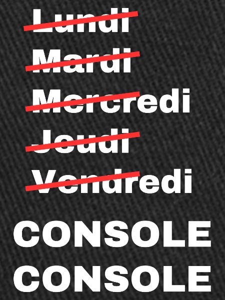 week-end console