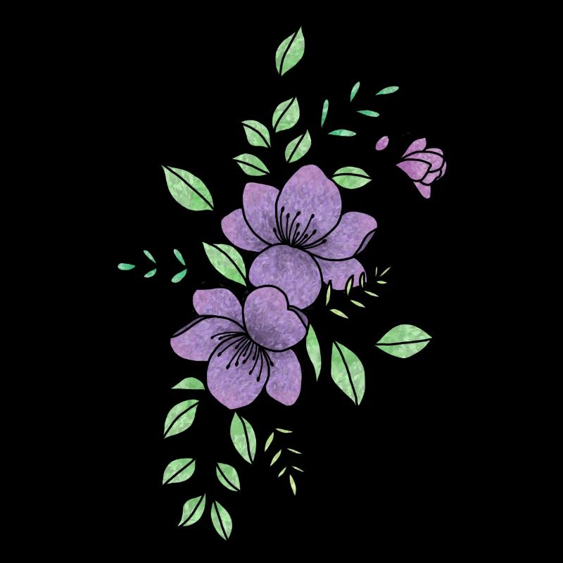 Fleur violette