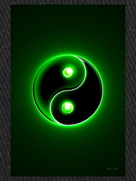 Yin Yang vert 2