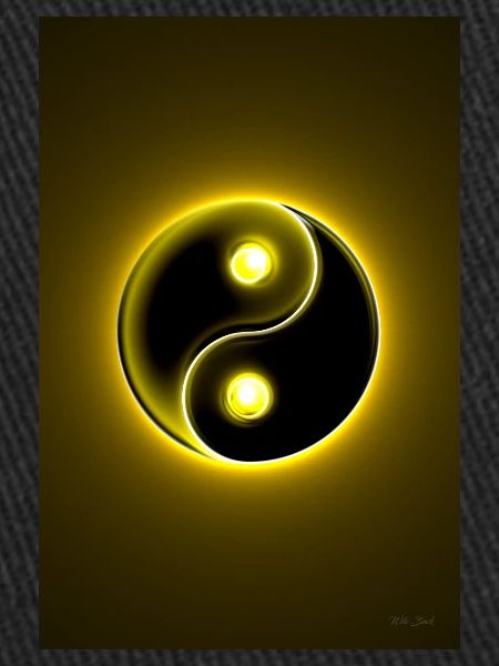 Yin Yang jaune 2