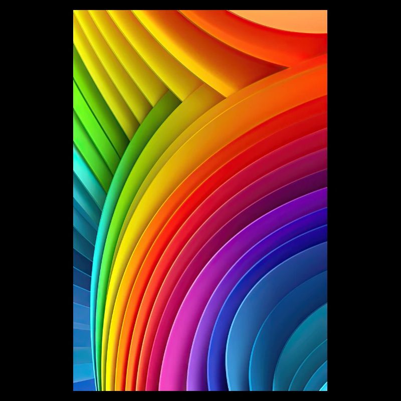 Rainbow Reverie: Impression colorée LGTBQ + Pattern Art