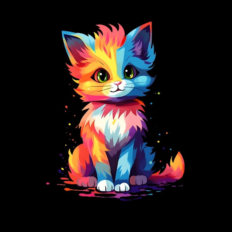 Cute Cat Print Design - Sweet Kitty Present