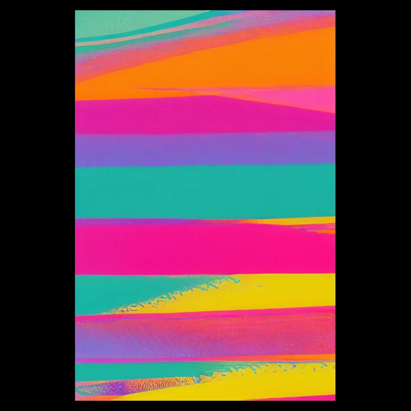 Retro Muster Bunt