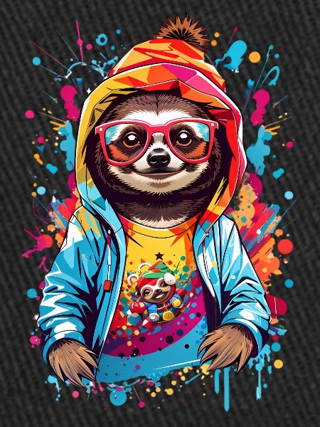Coole Faultier