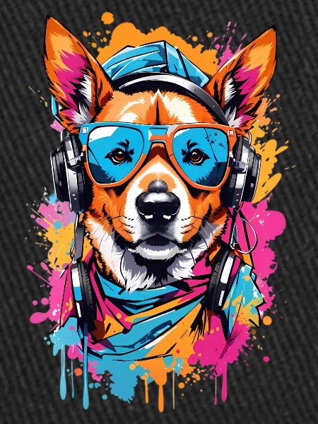 Chien cool
