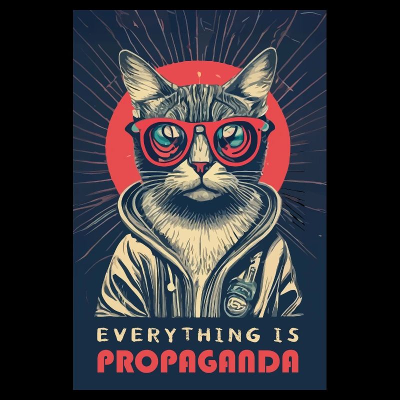 Alles ist Propaganda Katze