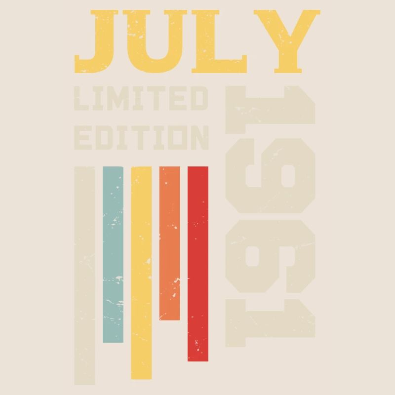 Juli 1961 - Juli 1961 Geburtstagsgeschenk