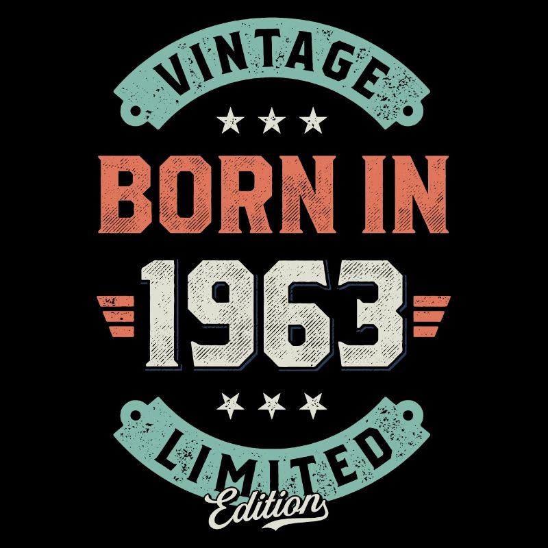 Vintage born in 1963
