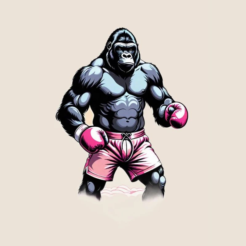 Boxe Boxeur Gorille