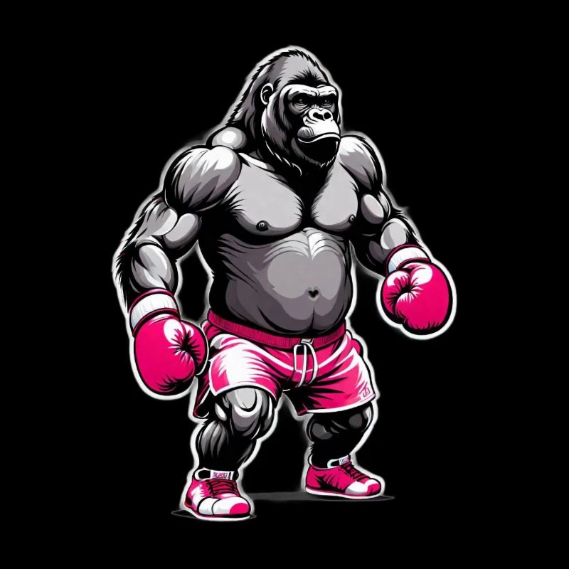 Boxe Boxeur Gorille