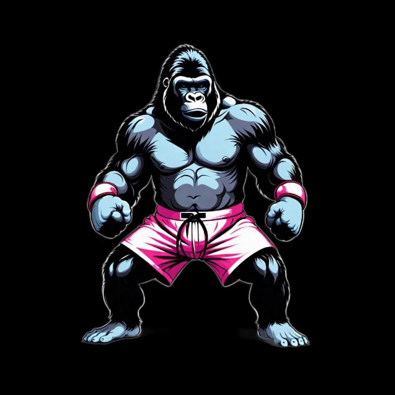 Boxe Boxeur Gorille