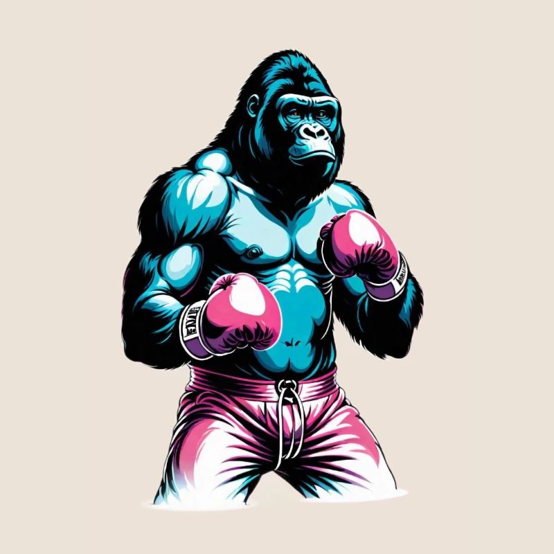 Boxe Boxeur Gorille