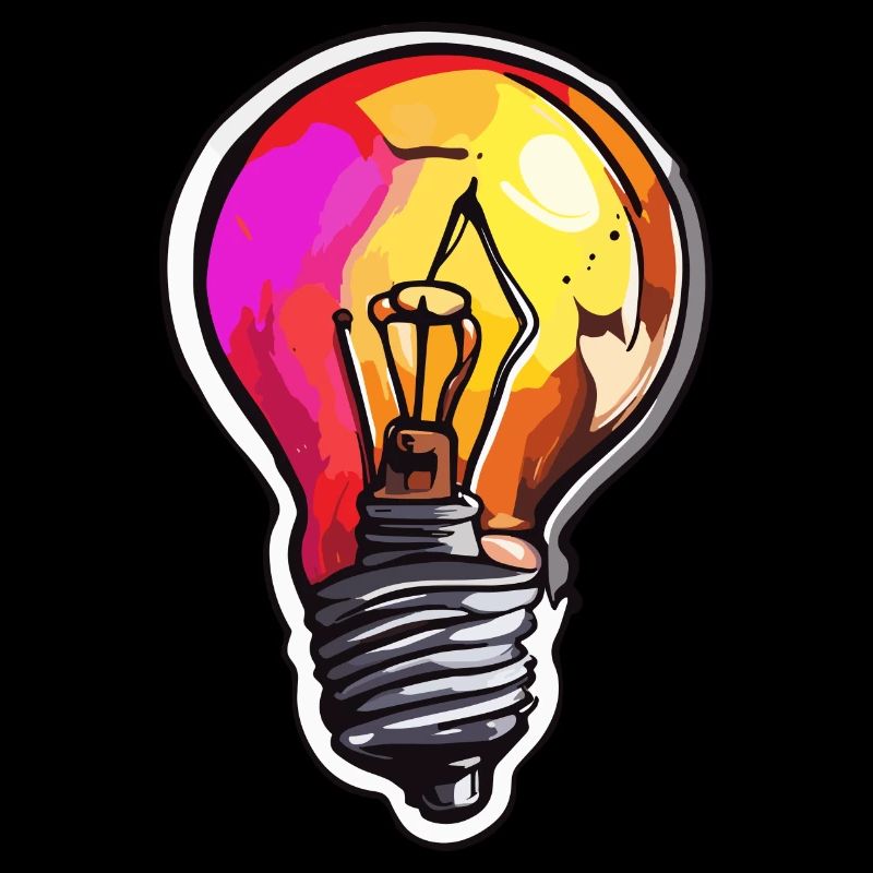 Ampoule / Ampoule / Luminosité / Lumière