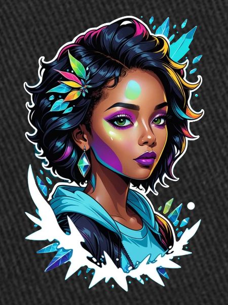 femme afro - beauté