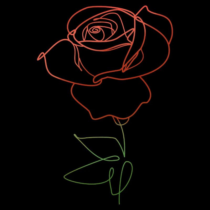 ROSE FLOWER LINER