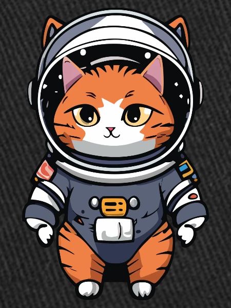 Voyage dans l’espace pour chat