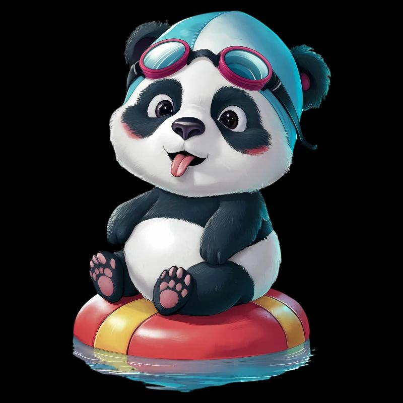 L’aventure de natation de Panda !