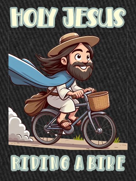 Saint Jésus à vélo