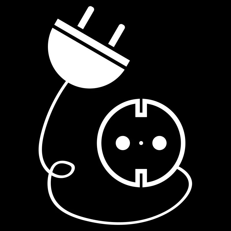 Steckdose Logo Strom Elektriker