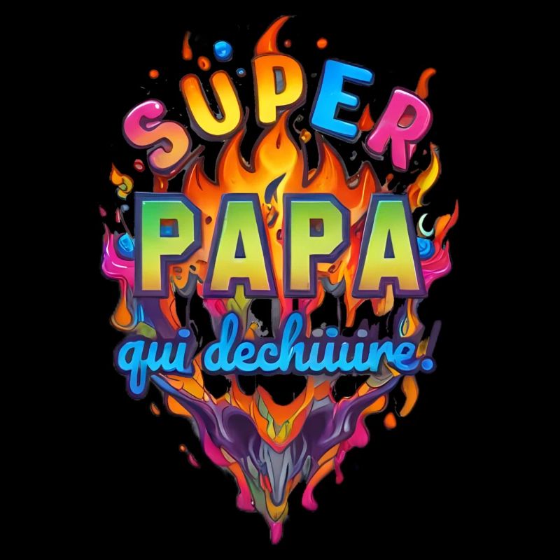 Super papa qui déchire.