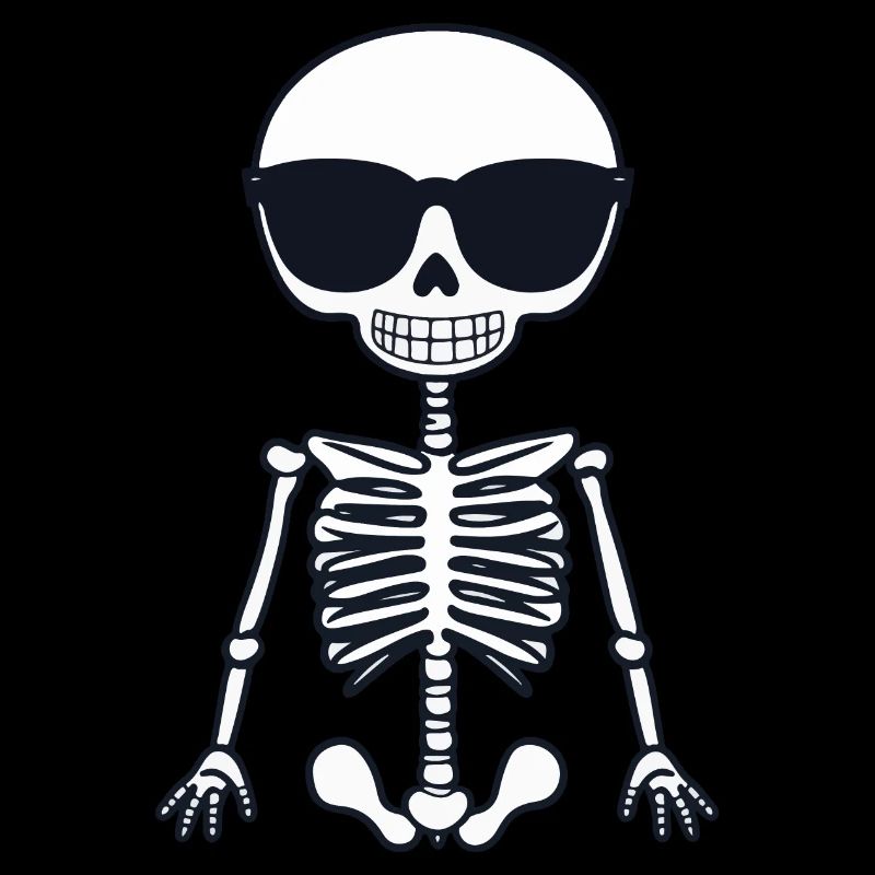 Skeleton Halloween Cool