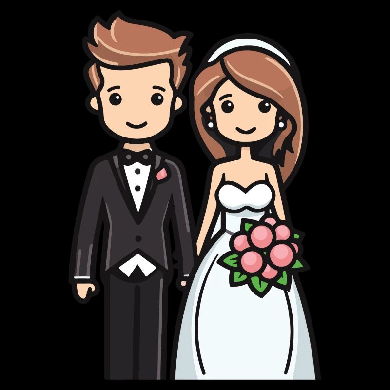 Braut Bräutigam Brautpaar Hochzeit