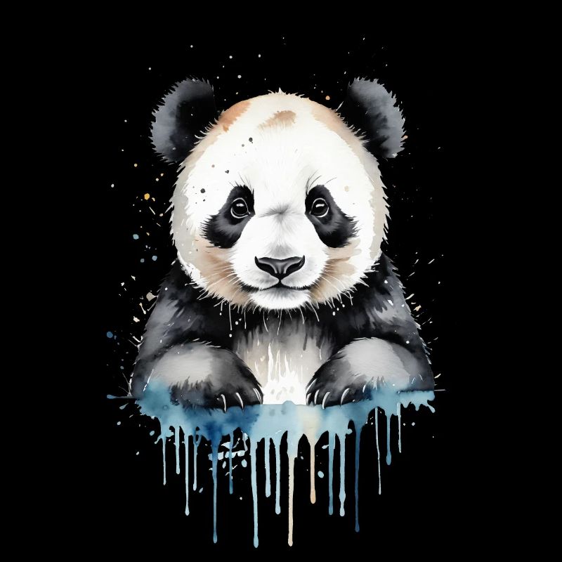 Panda Ludique Aquarelle