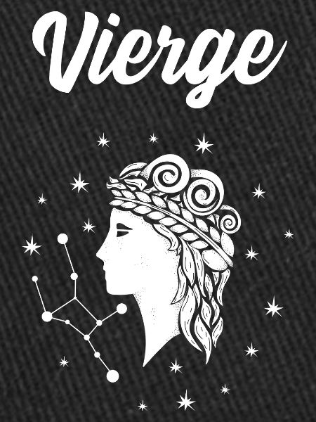 Vierge signe du zodiaque.