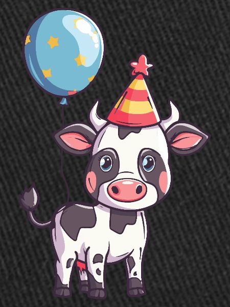 Vache Anniversaire Bébé