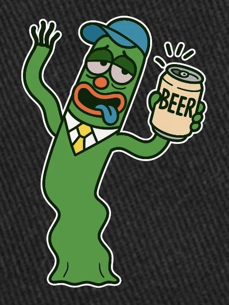 Wobbly-wobbly beer can comrade