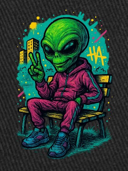 ALIEN THUG - pose chill