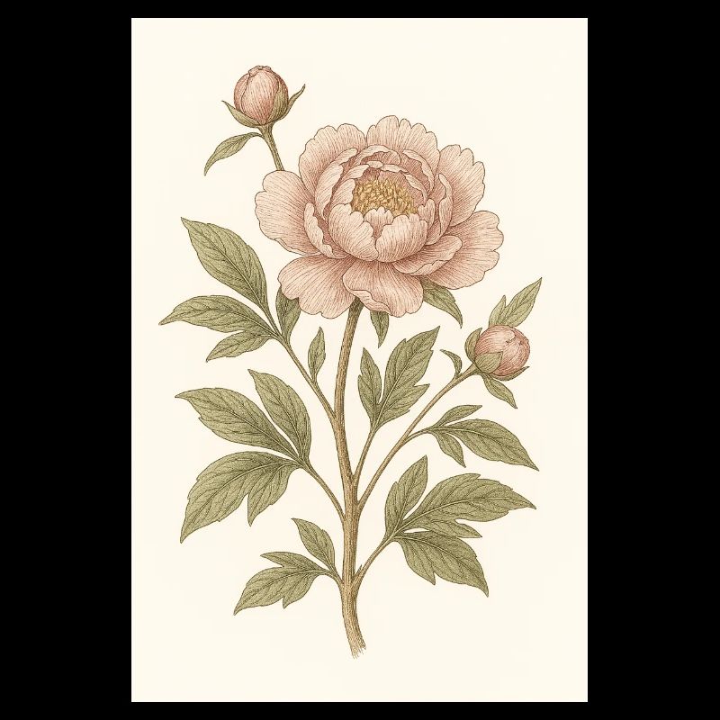 Une fleur classique