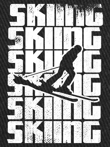 Funny skier