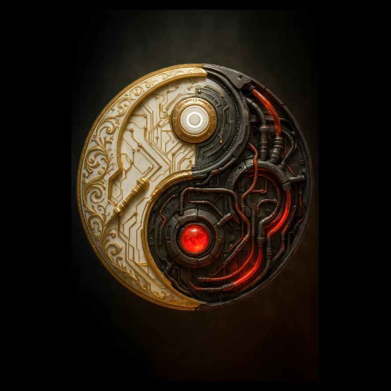 Équilibre Cyber Yin Yang