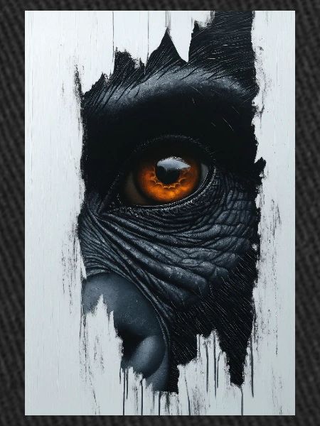 Regard primitif perçant