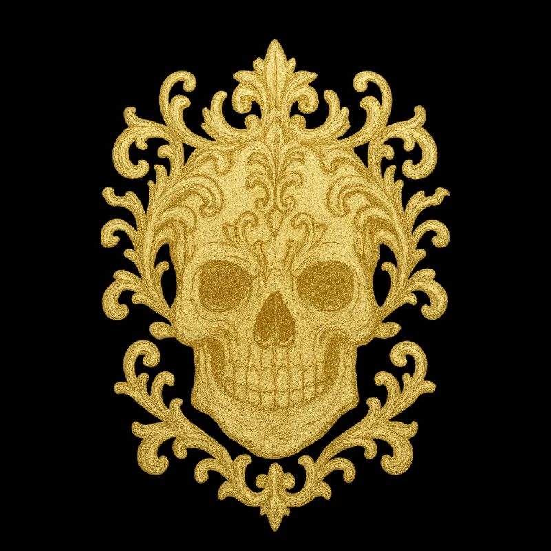 Totenkopf der gut aussieht