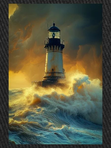 Phare dans la tempête