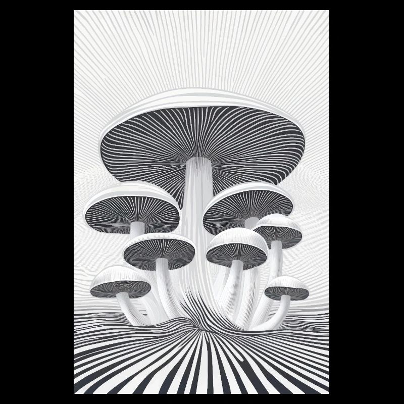 Optical Mushroom Forest