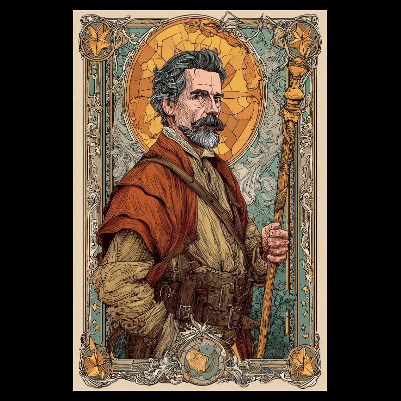 Portrait d’explorateur Steampunk