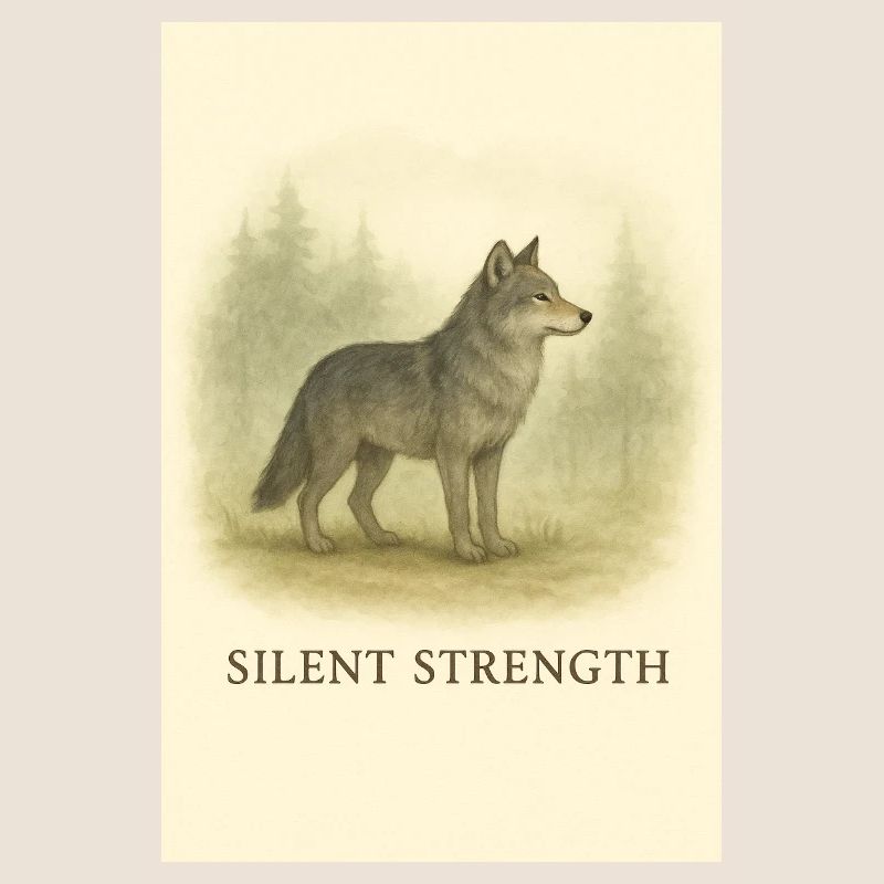 Loup de la Force silencieuse